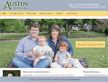 Tablet Screenshot of drcaryaustin.com